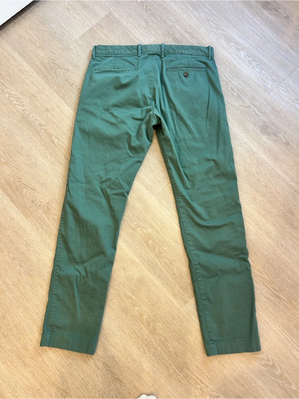 J.Crew Flex Green Chino Pants Size 33x32